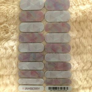 FULL SHEET: Jamberry 'Glow Conference 2018' nail wrap (defect)